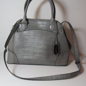 London fog  Embossed Elegant Handbags Leather .
